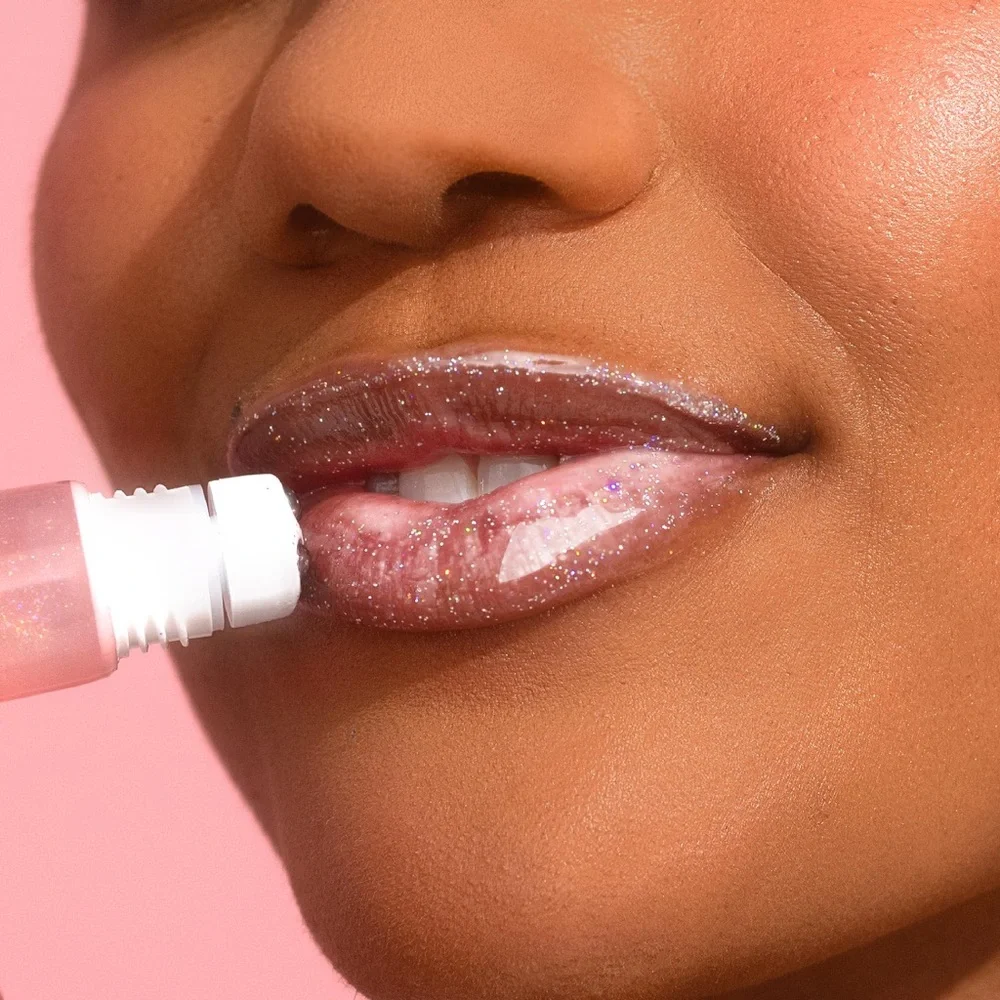 2-in-1 Glow & Treat Lip Oil, Birthday Edition, Hydrating Tint for Luscious Lips